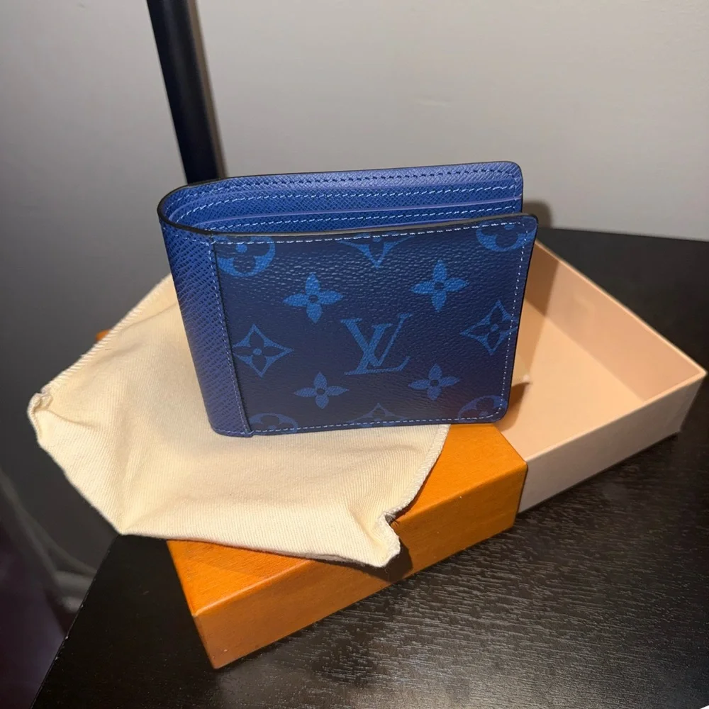 Louis Vuitton Blue Monogram Wallet